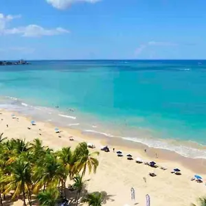 Apartment Monopoly 2 Bedroom Near Beach W/pool/parking, San Juan